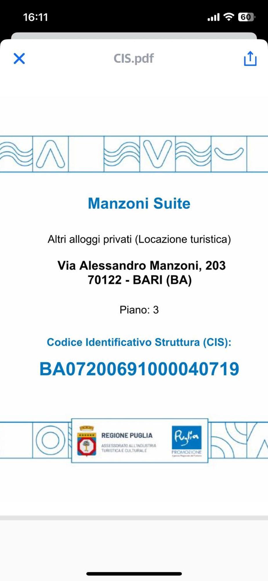 Manzoni Suite Bari Exteriér fotografie